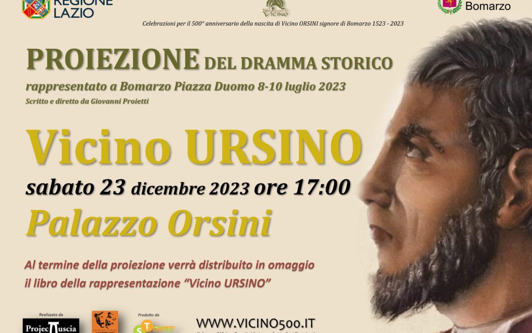 PRESENTAZIONE DEL VIDEO “Vicino ursino”